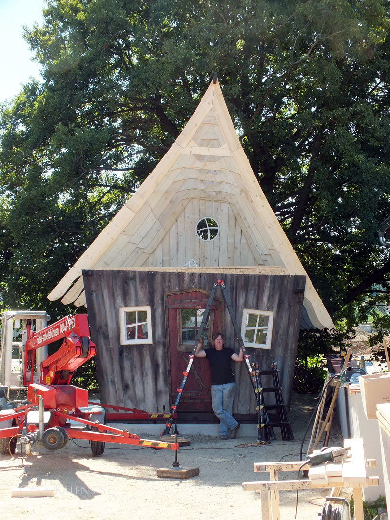 Casa Kaiensis Einzelstück Hopfazupfahüttn Rohbau