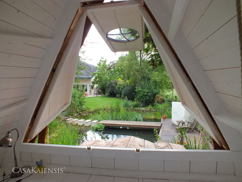 Casa Kaiensis Gartenhaus Ausblick