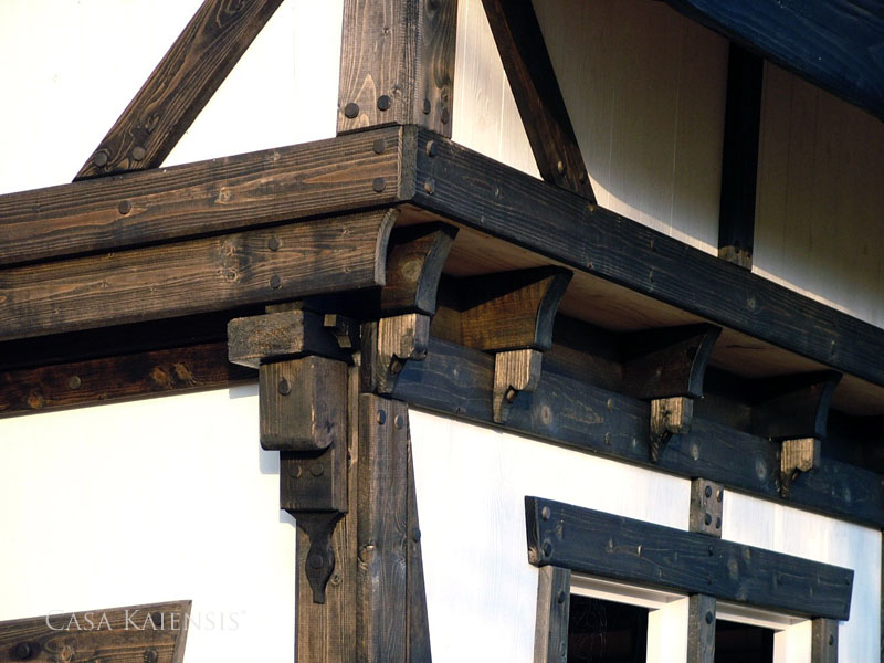 Casa Kaiensis Fachwerkhaus Details