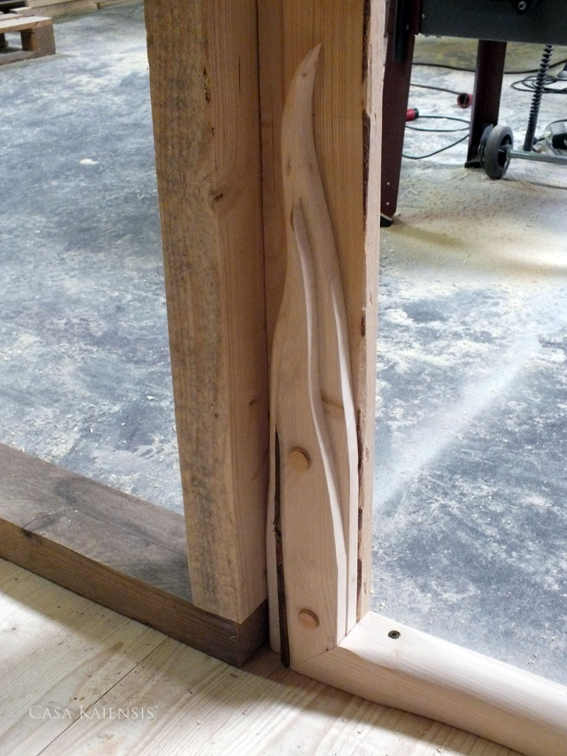 Casa Kaiensis Gartenhaus Detail