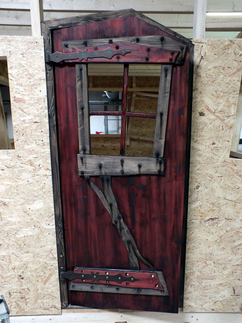 Casa Kaiensis Einzelstück Hopfazupfahüttn Tür