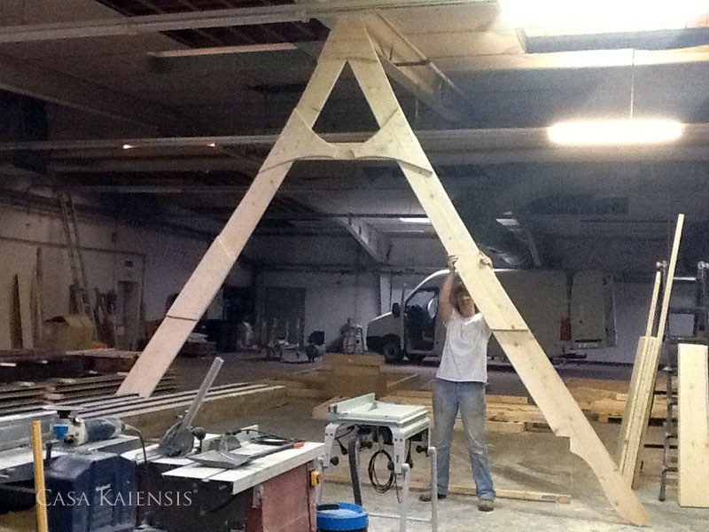 Casa Kaiensis Einzelstück Hopfazupfahüttn Sparren